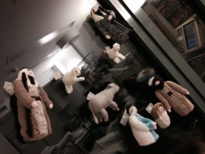 The crib in Pádraig's room, courtesy of a good friend.