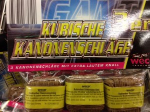 Kanonenschläge with extra loud explosions - the Germans are getting ready to welcome the New Year with not just one, but millions of bangs!