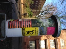 In case you missed the 'Litfasssäule' the other day - here is it!