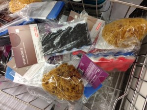 I was going to get one of these for the shower, when I realized Lidl was selling them to painters and decorators who use them to give 'Struktur' to the paint.  Where will it all end? 