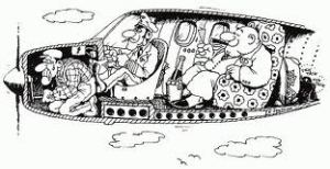 A captive space - from Seyfried's famous '68 book 'Wo soll das alles enden?'