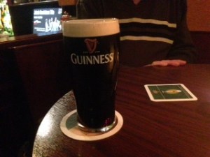  A pint glass a good friend sent over to Hamburg. a real working pint glass, he said, not like one they sent to Tourists!