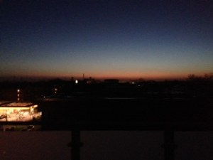 The view out of our living room window!