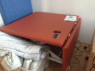 The new, foldable Vojta-table