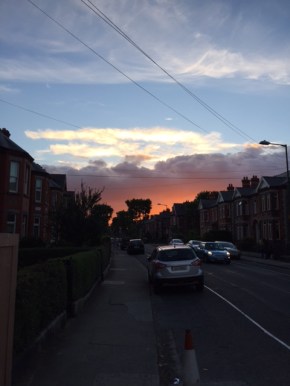 Iona on Fire tonight